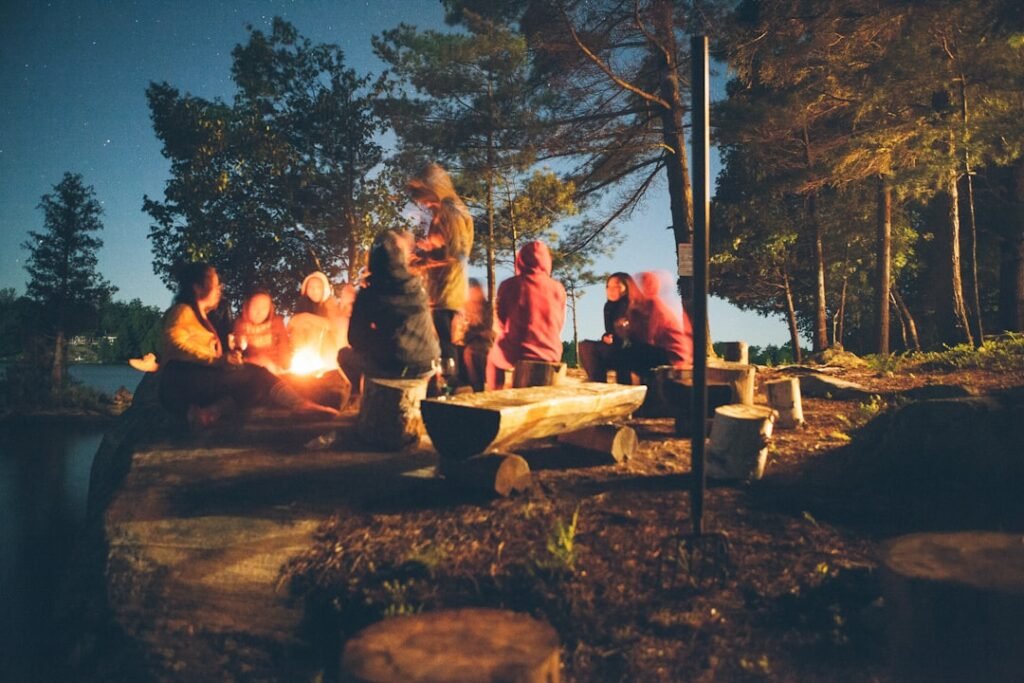 Photo camping